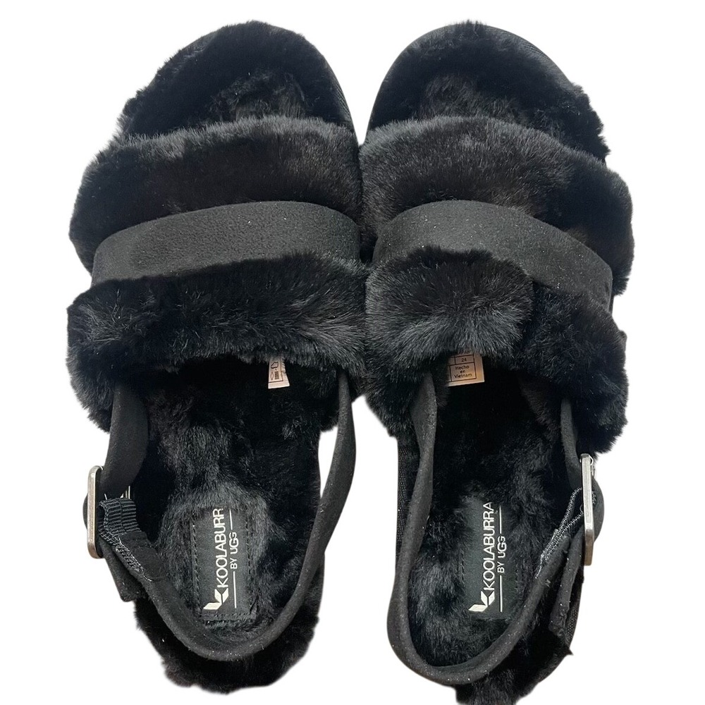 Koolaburra by UGG Fuzz'd Out Slingback Sandal 7